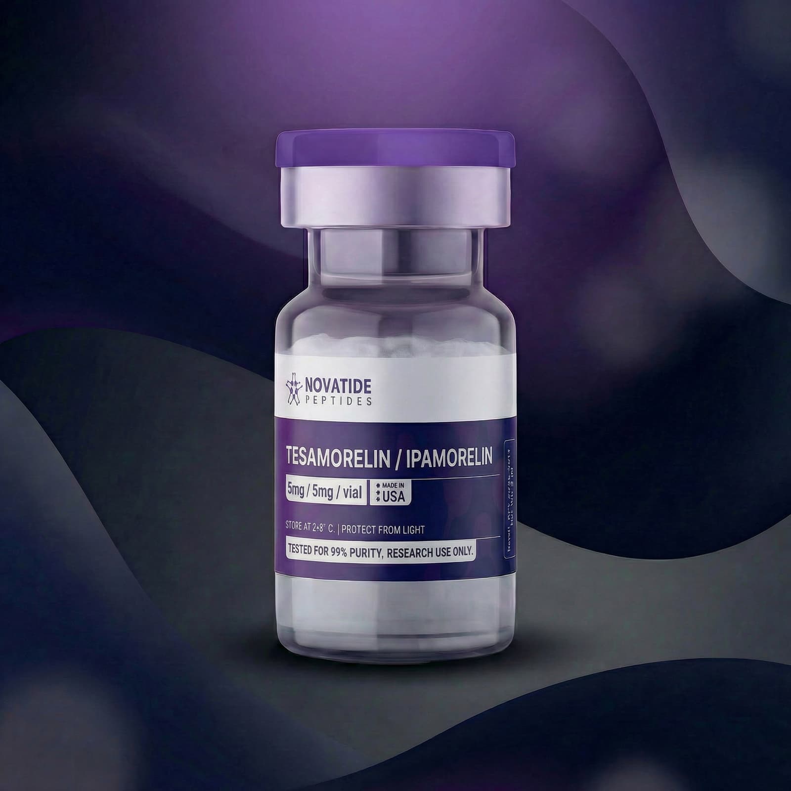 Tesamorelin / Ipamorelin Blend — 5mg / 5mg